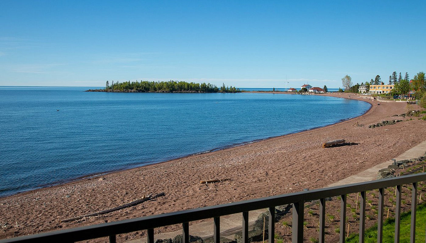 Artist's Point seen from Best Western Superior Inn guest room